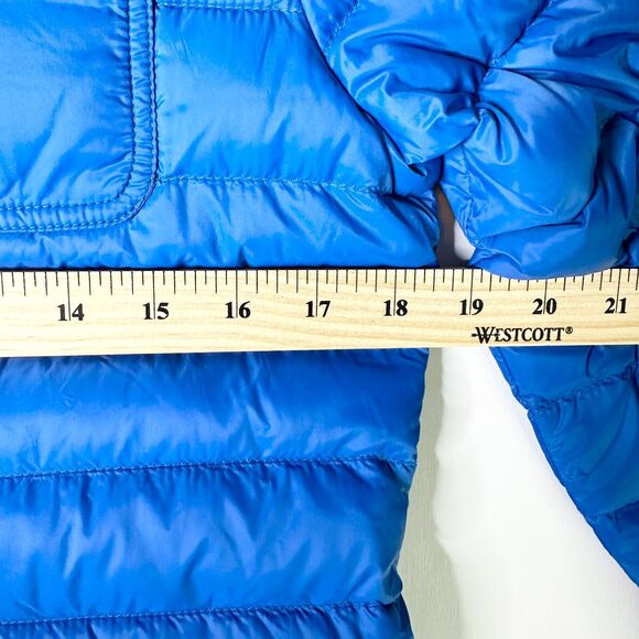 Cotes of London shirt puffer jacket Vibrant Blue Women's Puffer Jacket - Picture 8 of 15